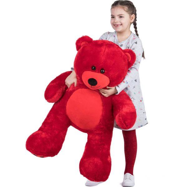 Teddy Bear Gift For Girlfriend/Mom/Kids 36 Inches Red - Image 19