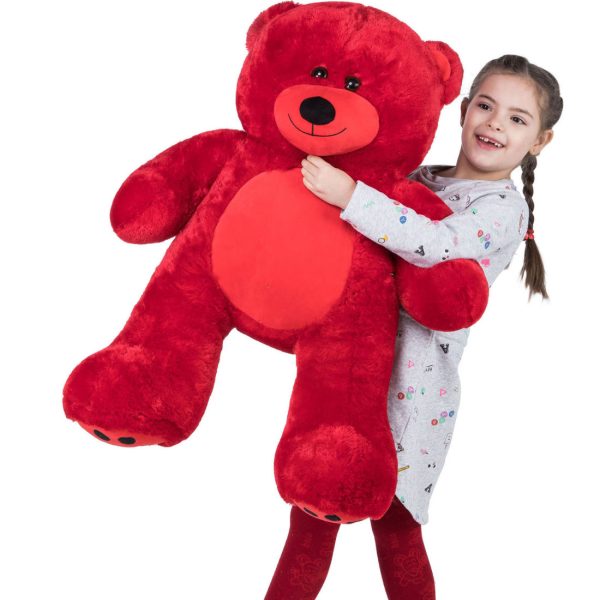 Teddy Bear Gift For Girlfriend/Mom/Kids 36 Inches Red - Image 20