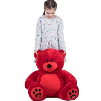 Daney teddy bear 3foot red 026