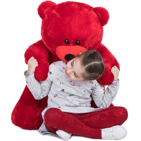 Teddy Bear Gift For Girlfriend/Mom/Kids 36 Inches Red - Image 28