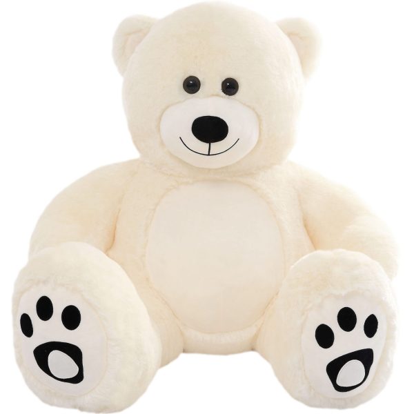 Teddy Bear Gift For Girlfriend/Mom/Kids 36 Inches Ivory White - Image 12