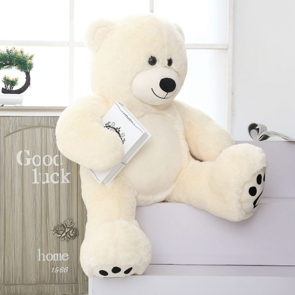 Teddy Bear Gift For Girlfriend/Mom/Kids 36 Inches Ivory White - Image 16