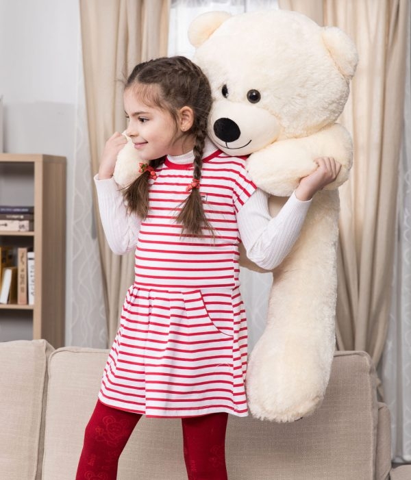 Daney teddy bear 3foot white 024