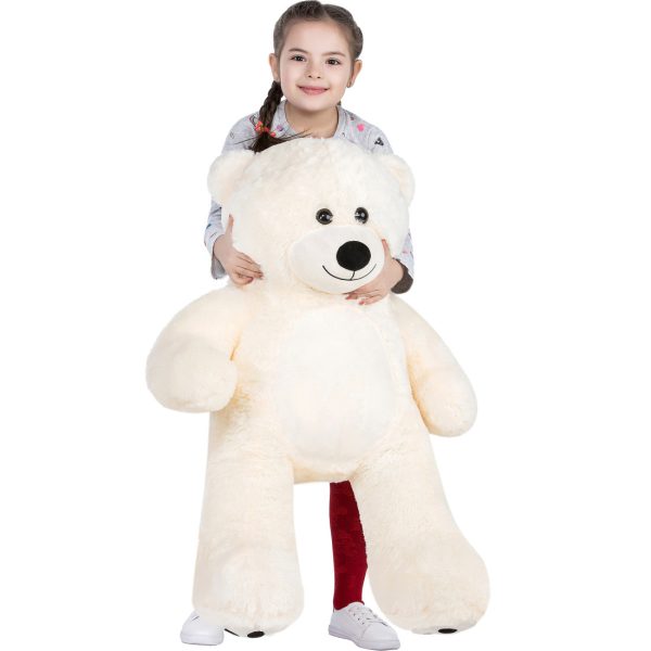 Teddy Bear Gift For Girlfriend/Mom/Kids 36 Inches Ivory White - Image 29