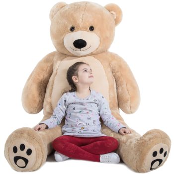 Daney teddy bear 6foot light brown 002