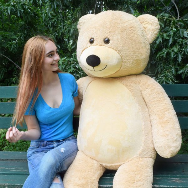 Giant Teddy Bear Big Teddy Bear 72 Inches Brown - Image 5