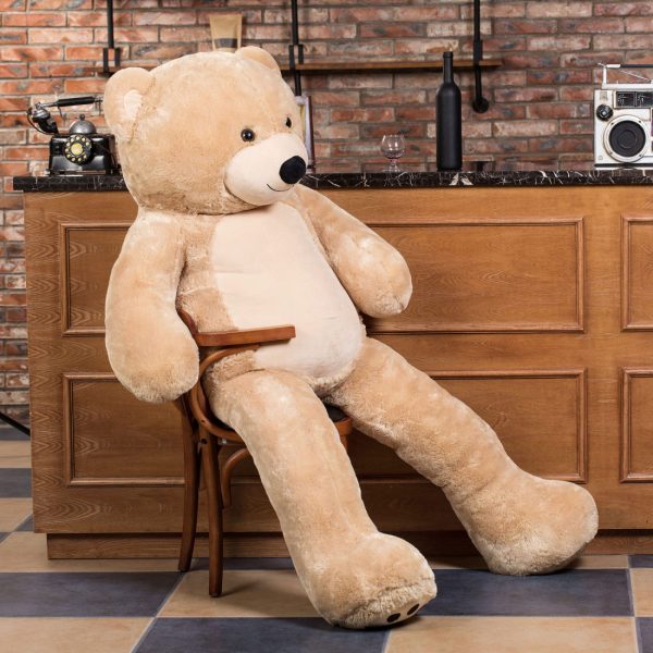 Giant Teddy Bear Big Teddy Bear 72 Inches Brown - Image 8
