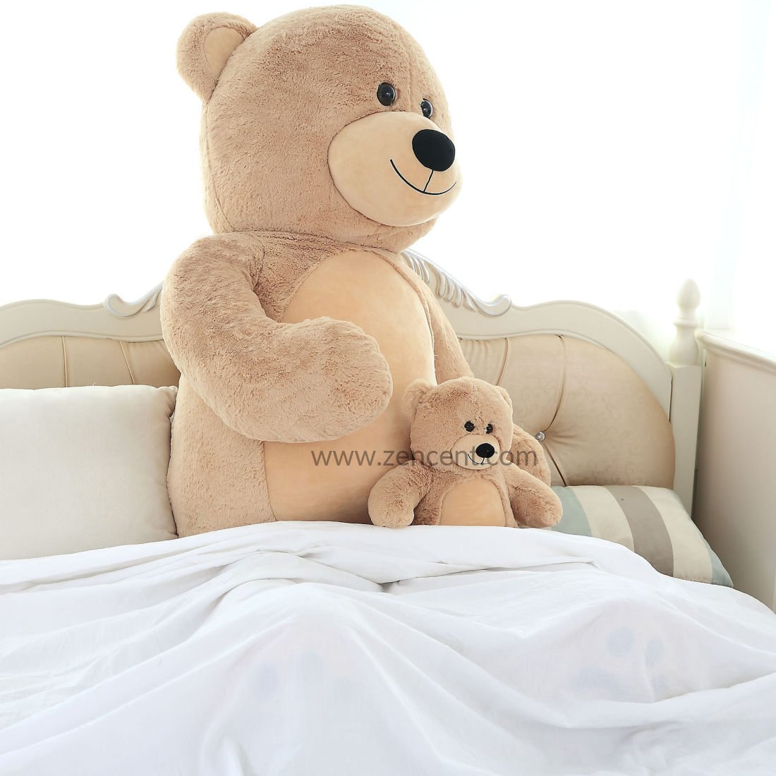 Giant Teddy Bear Big Teddy Bear 72 Inches Brown ZenCent