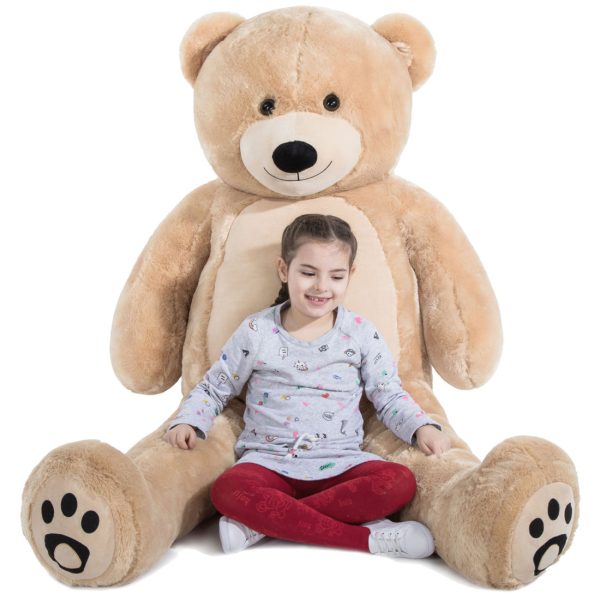 Giant Teddy Bear Big Teddy Bear 72 Inches Brown - Image 17