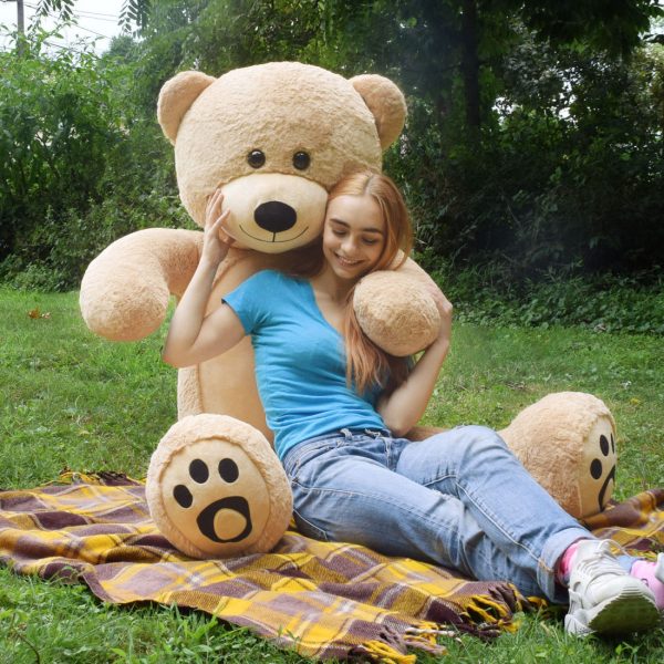 Giant Teddy Bear Big Teddy Bear 72 Inches Brown - Image 29