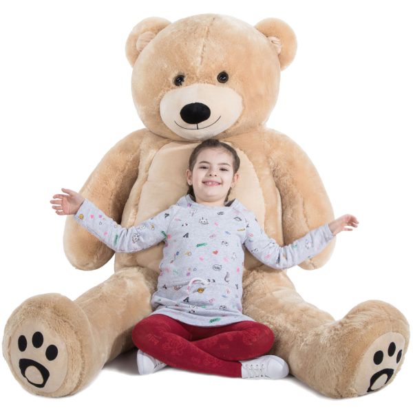 Giant Teddy Bear Big Teddy Bear 72 Inches Brown - Image 32
