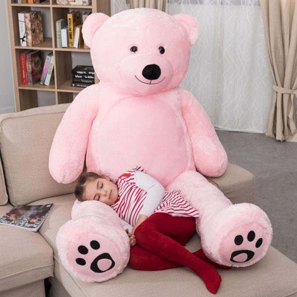 Giant Teddy Bear Big Teddy Bear 72 Inches Pink - Image 2