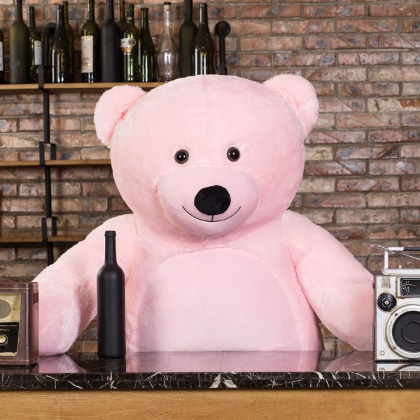 Giant Teddy Bear Big Teddy Bear 72 Inches Pink - Image 28