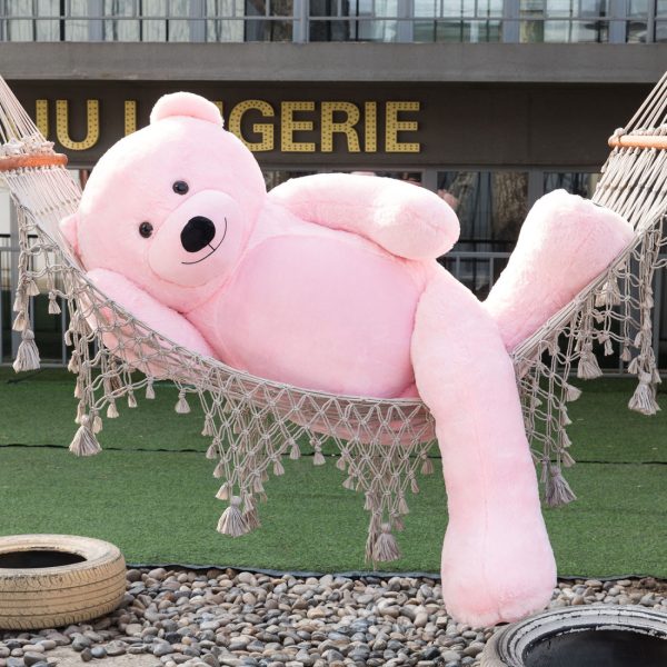 Daney teddy bear 6foot pink 011