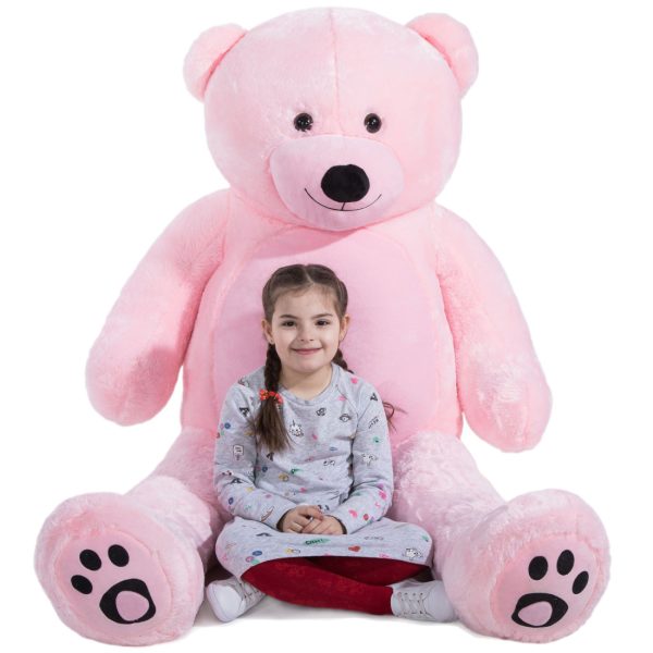 Giant Teddy Bear Big Teddy Bear 72 Inches Pink - Image 18