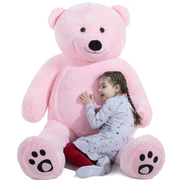Giant Teddy Bear Big Teddy Bear 72 Inches Pink - Image 19