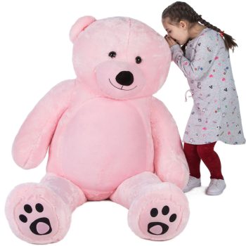 Daney teddy bear 6foot pink 022