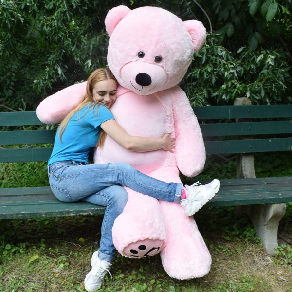 Giant Teddy Bear Big Teddy Bear 72 Inches Pink - Image 21