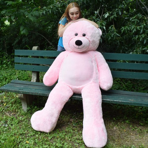 Giant Teddy Bear Big Teddy Bear 72 Inches Pink - Image 22