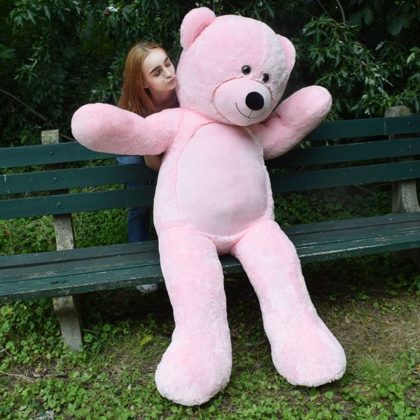 Giant Teddy Bear Big Teddy Bear 72 Inches Pink - Image 24