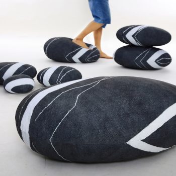 Rock Pebble Pillow 