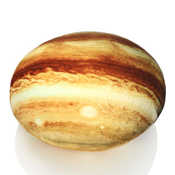 Three-Dimensional Curve Floor Pillows Creative Home Decoration Analog Planet Stuffed Pillows Toy Photo Or Film Props Throw Pillows Jupiter - Image 2