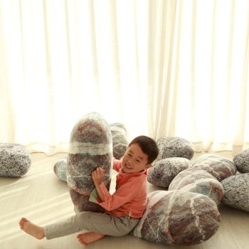 pebble cushions rock pillows 9034 02