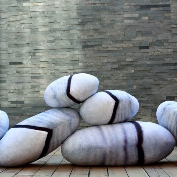 pebble cushions rock pillows 9035 03