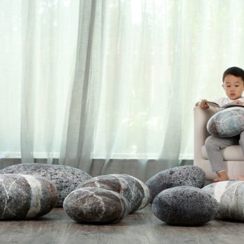 pebble cushions rock pillows 9036 07