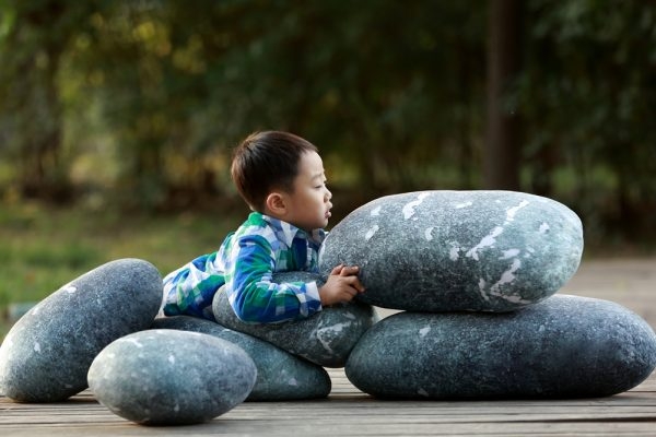 Decorative Pebble Pillows Floor Cushions - Image 10