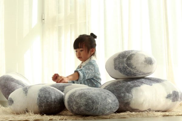 Pebble Stone Pillows Livingstones Pillows - Image 6