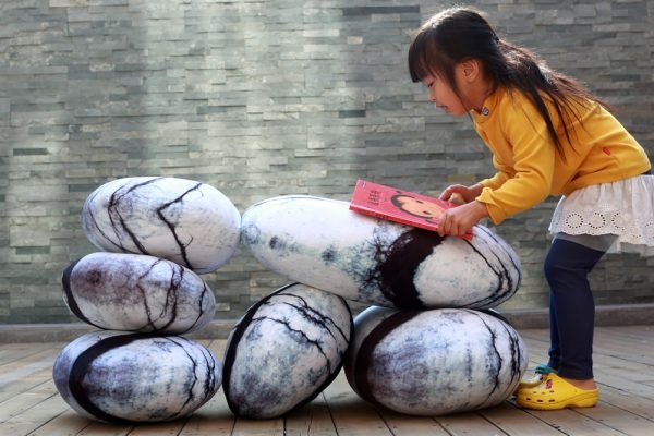 Living Stone Pillows Floor Stone Cushions - Image 4