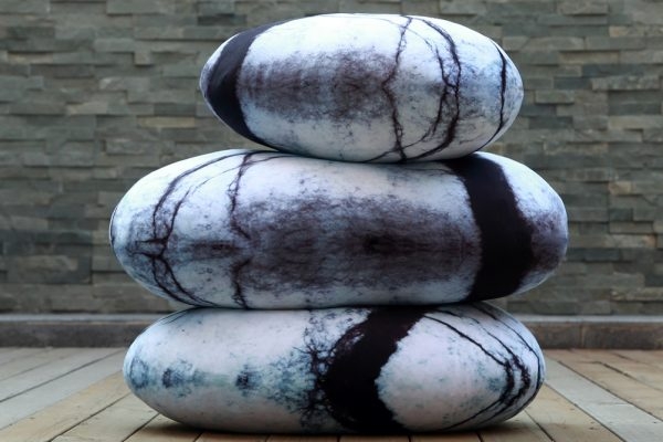 Living Stone Pillows Floor Stone Cushions - Image 6