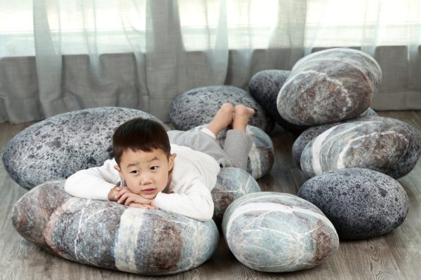 pebble cushions rock pillows 9044 05