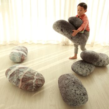 pebble cushions rock pillows 9045 07