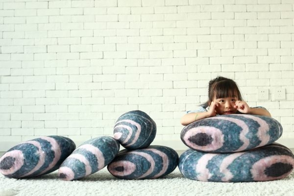 Floor Rock Pillows Pebble Stone Cushions - Image 5